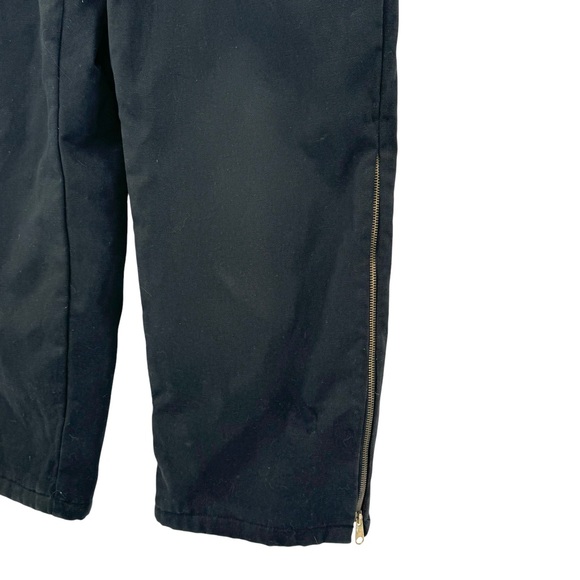 Vintage Walls Blizzard Pruf Coveralls Black Workwear Jumpsuit Cord Collar | XL - Picture 3 of 13